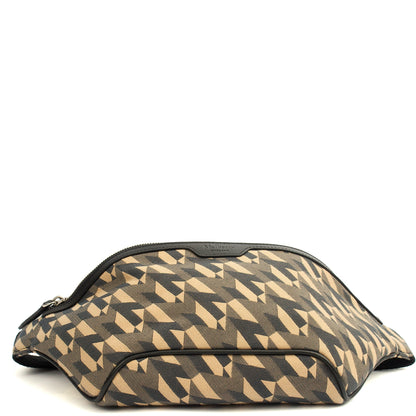 Mulberry Cross Body Belt Bag in Green, Fabric — Top View