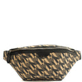 Mulberry Cross Body Belt Bag in Green, Fabric — Front View