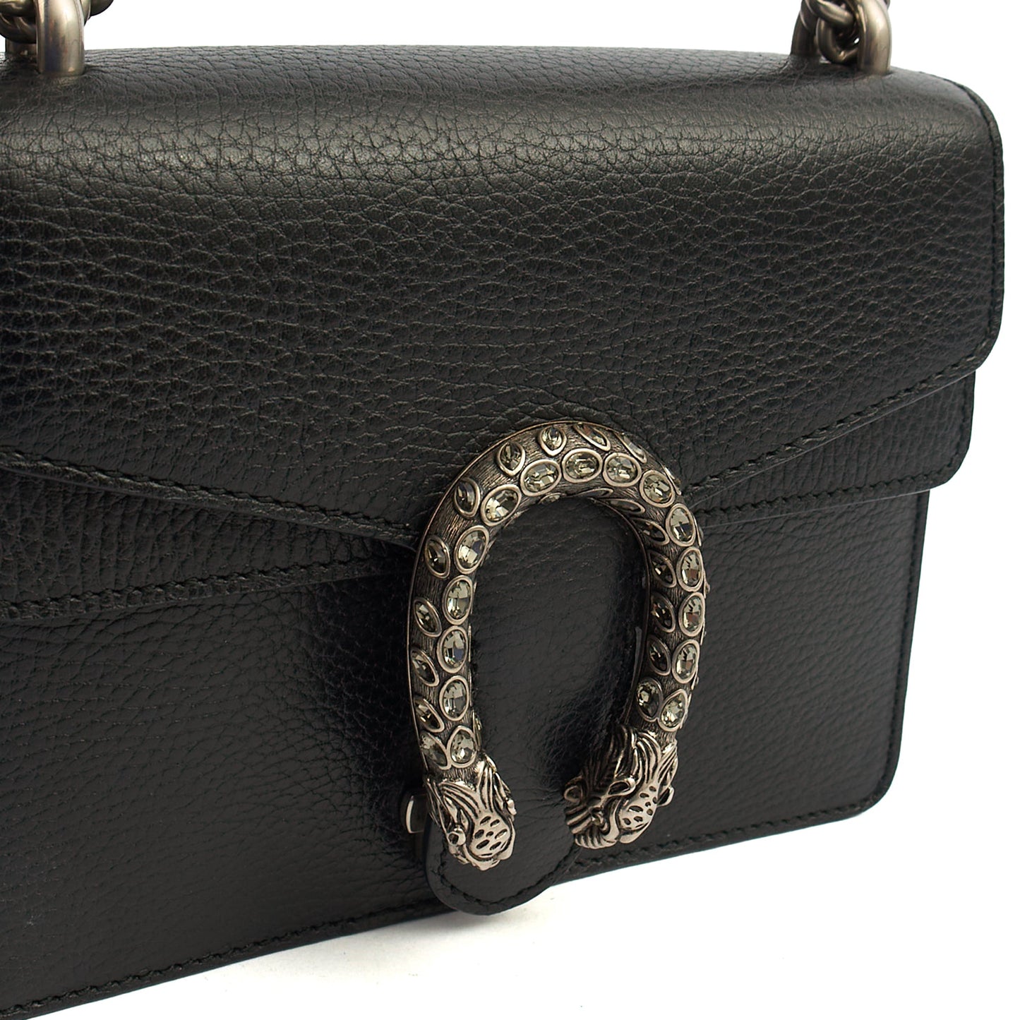 Gucci Cross Body Dionysus - Mini in Black, Leather — Alternate View 13
