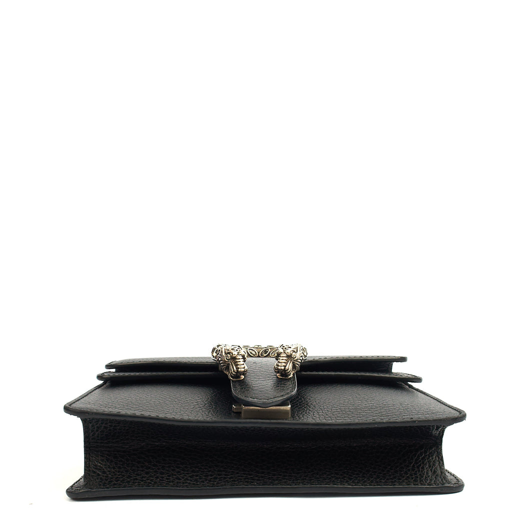 Gucci Cross Body Dionysus - Mini in Black, Leather — Detail View