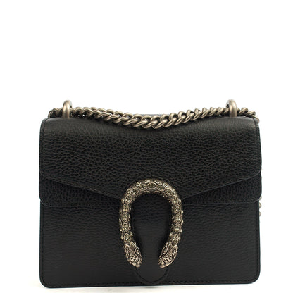 Gucci Cross Body Dionysus - Mini in Black, Leather — Front View