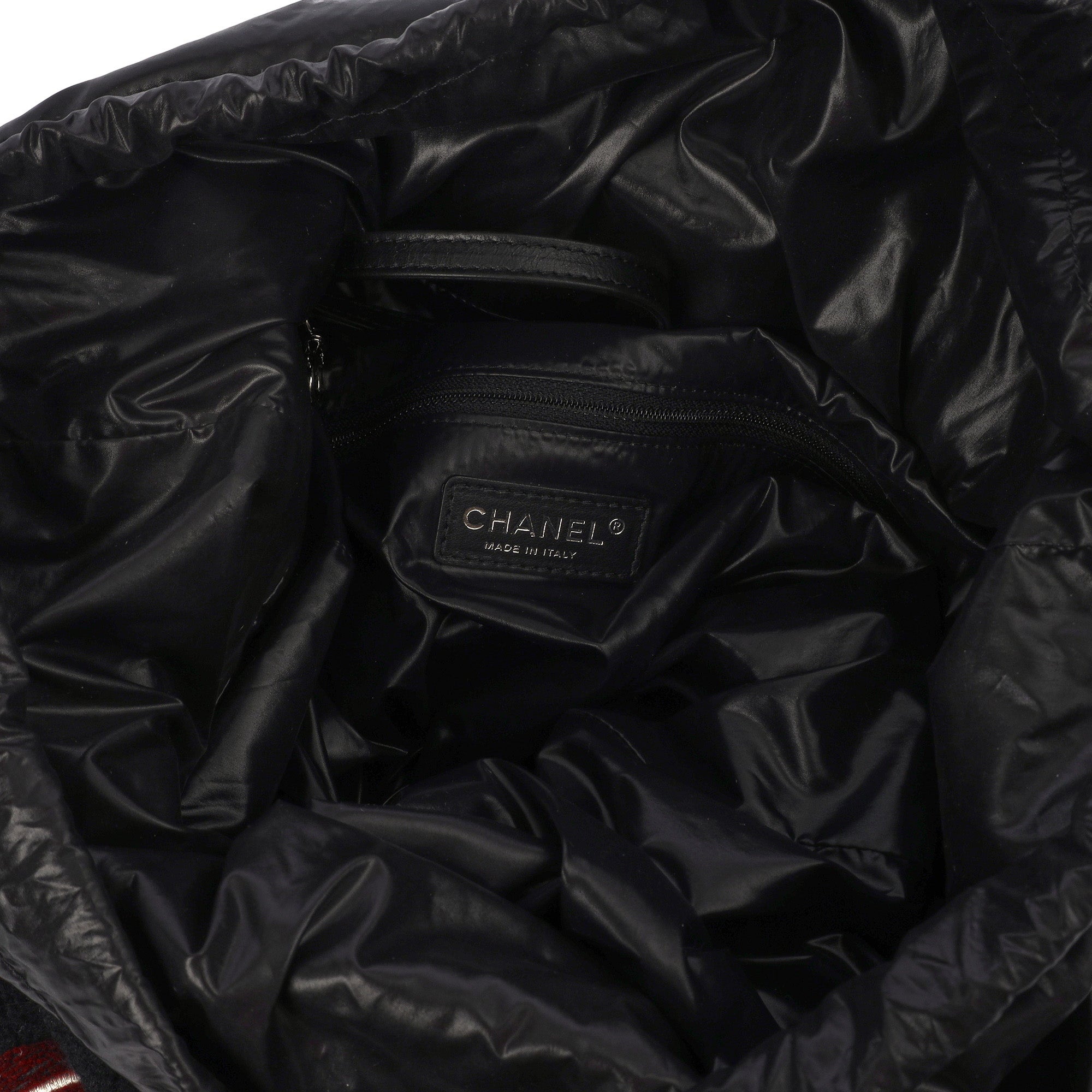 Chanel Backpack Backpack in Black, Fabric — Alternate View 18