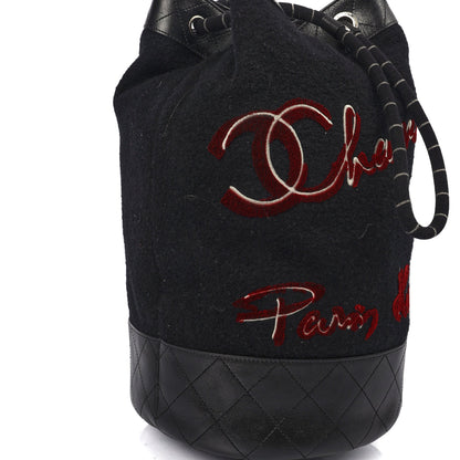 Chanel Backpack Backpack in Black, Fabric — Alternate View 7
