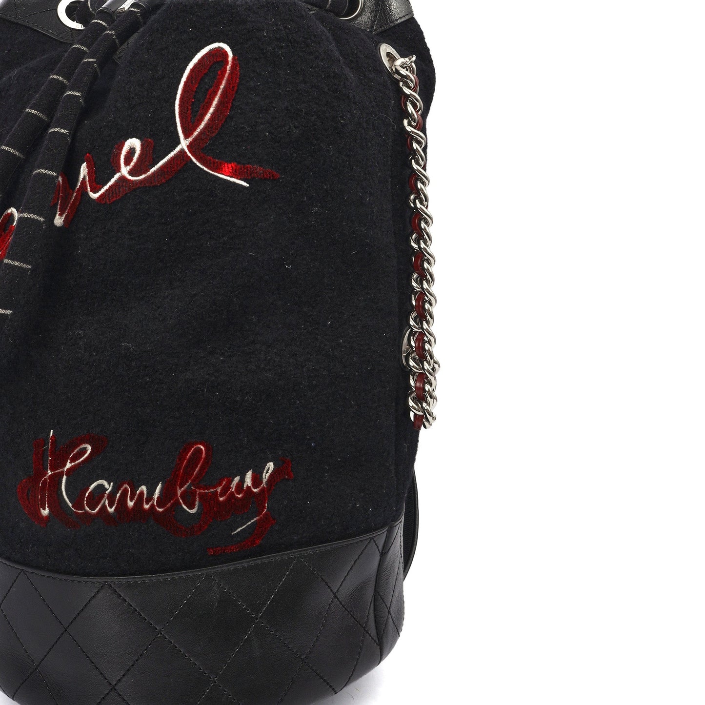 Chanel Backpack Backpack in Black, Fabric — Alternate View 14