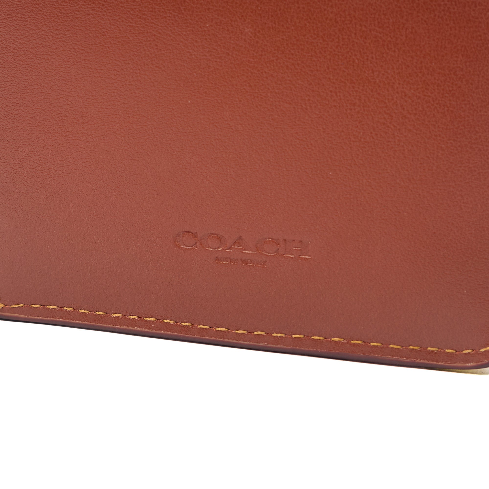 Coach Wallet Tabby Wallet in Brown, Leather — Detail View