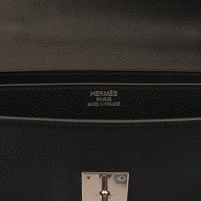 Hermes Tote Sac A Depeche in Black, Epsom Leather — Alternate View 8