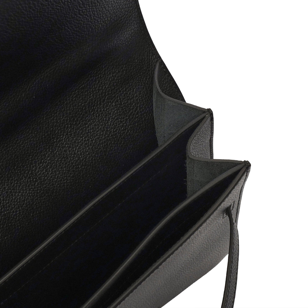 Hermes Tote Sac A Depeche in Black, Epsom Leather — Alternate View 13