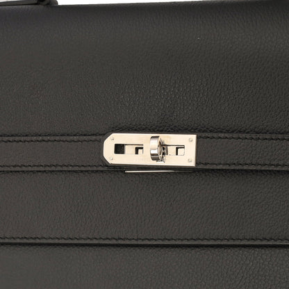 Hermes Tote Sac A Depeche in Black, Epsom Leather — Alternate View 19