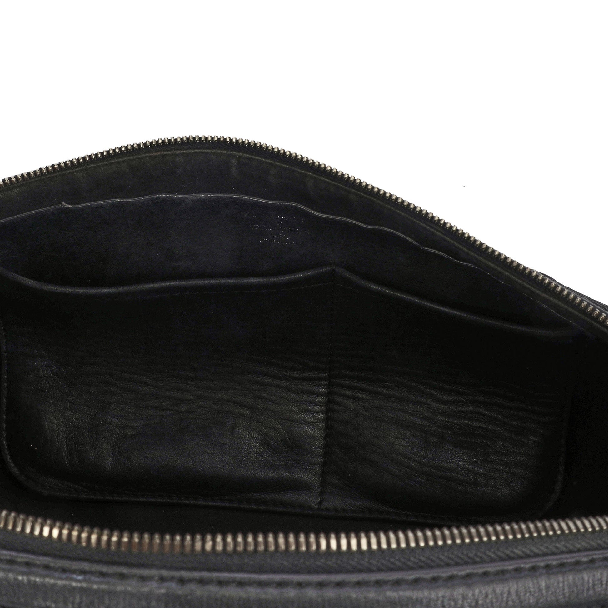 Louis Vuitton Shoulder Bag Papillon in Black, Empreinte Leather — Alternate View 14