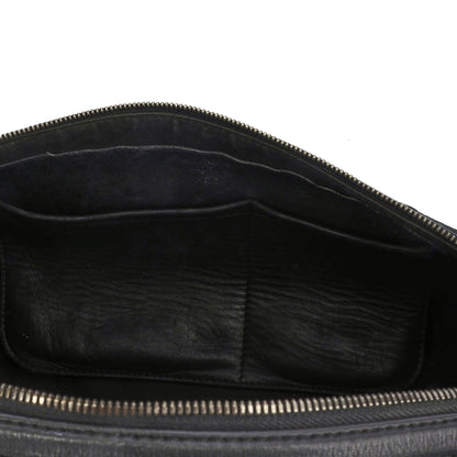 Louis Vuitton Shoulder Bag Papillon in Black, Empreinte Leather — Alternate View 14