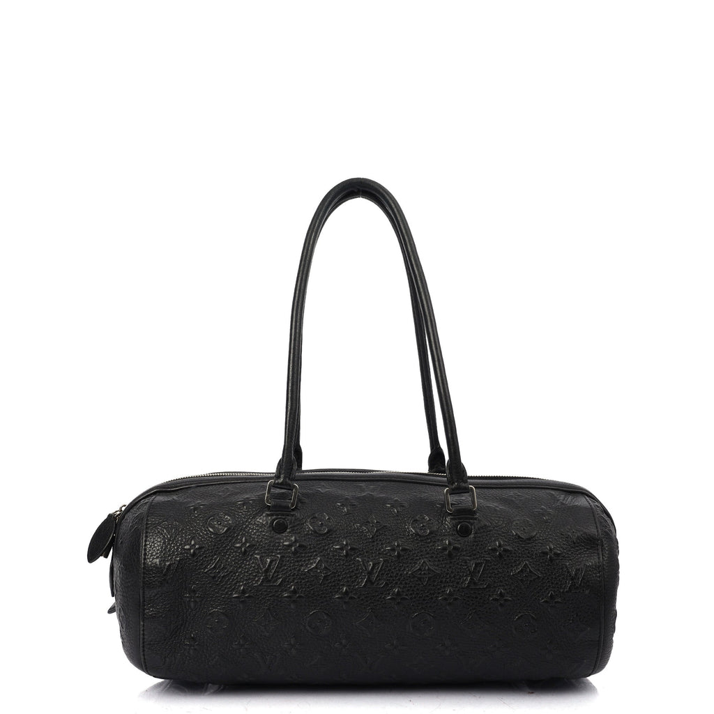Louis Vuitton Shoulder Bag Papillon in Black, Empreinte Leather — Alternate View 10
