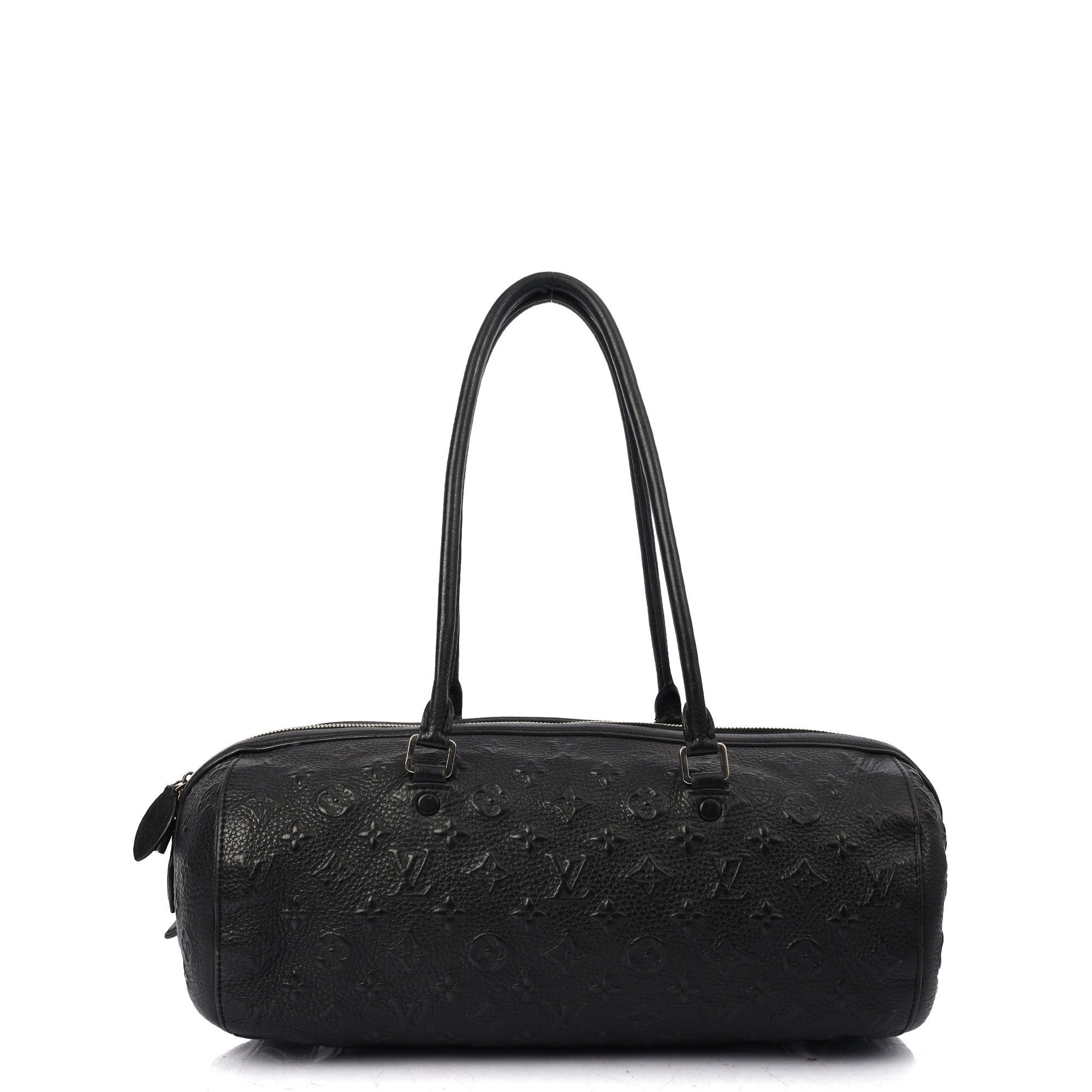 Louis Vuitton Shoulder Bag Papillon in Black, Empreinte Leather — Alternate View 17