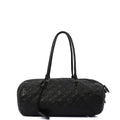 Louis Vuitton Shoulder Bag Papillon in Black, Empreinte Leather — Front View