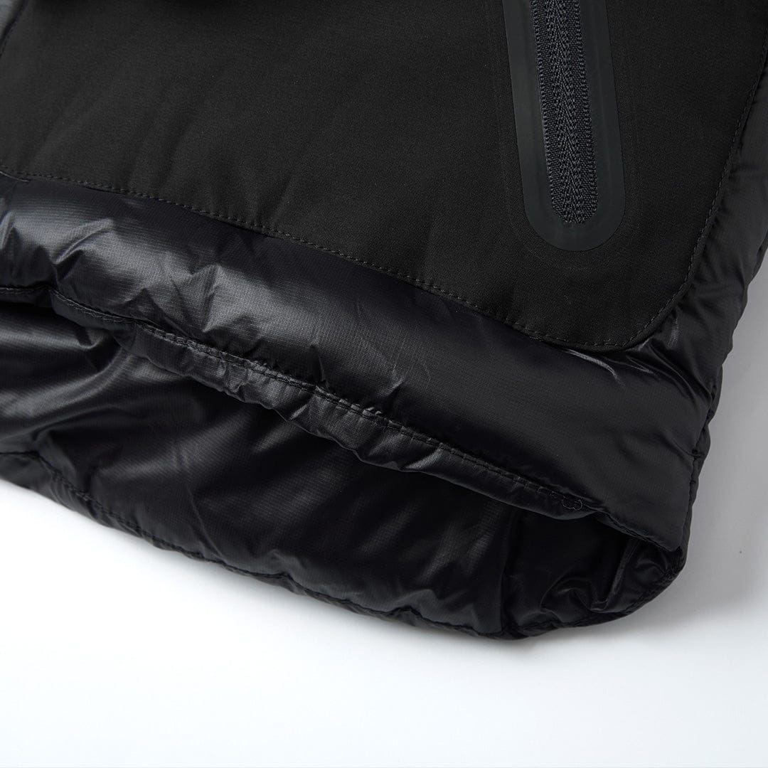 Helvetica Mountain Pioneers Queyras Hooded Down Jacket — S — Detail View