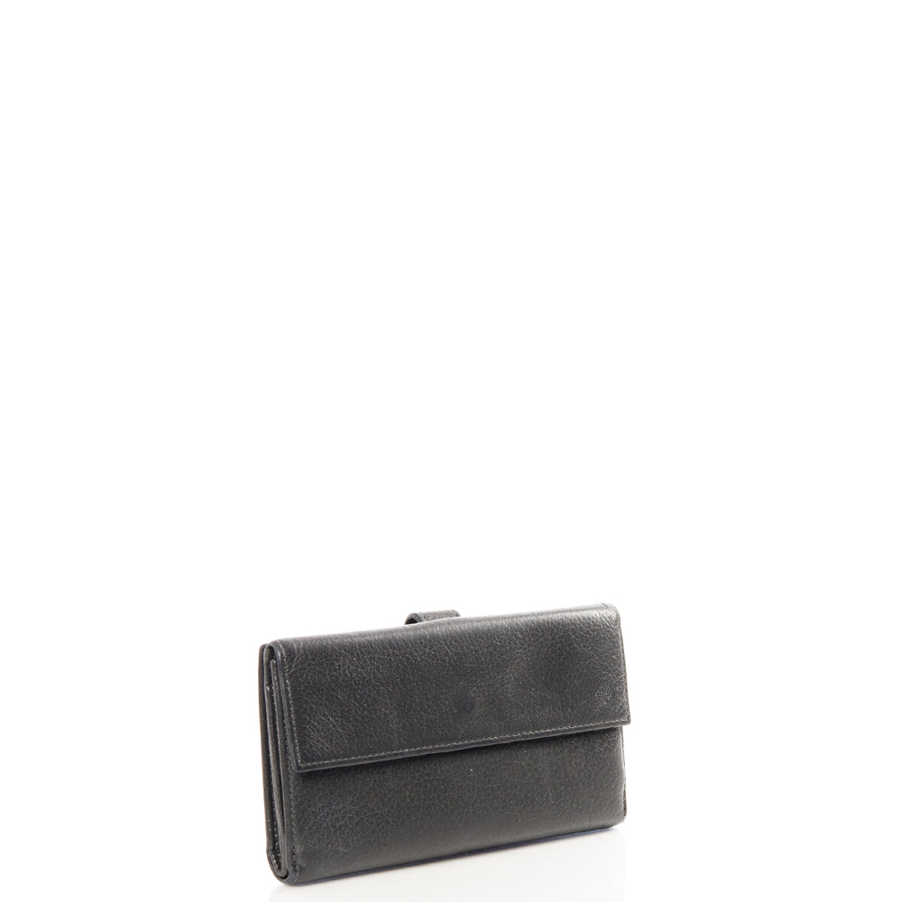 Mulberry Purse Wallet in Black, Calfskin Leather — Alternate View 12