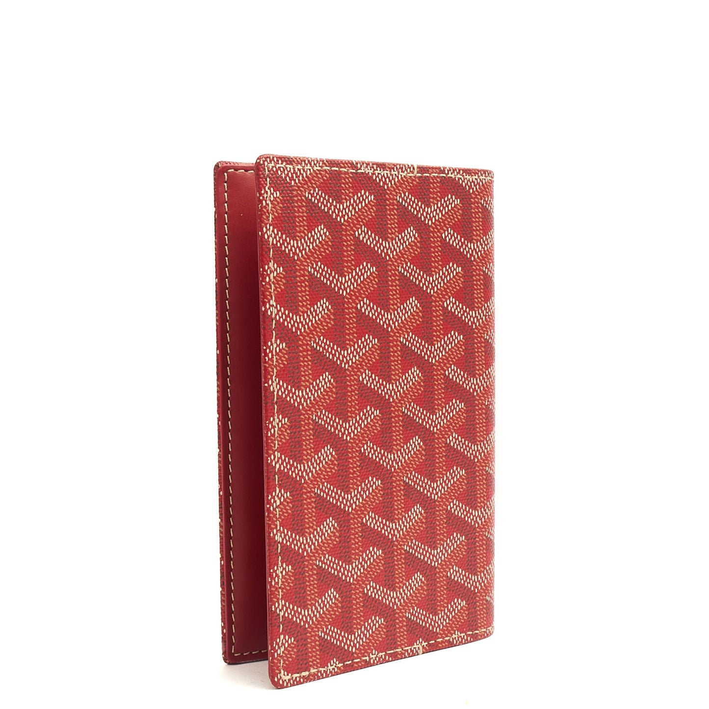 Goyard Wallet Saint Pierre in Red, Leather — Alternate View 8