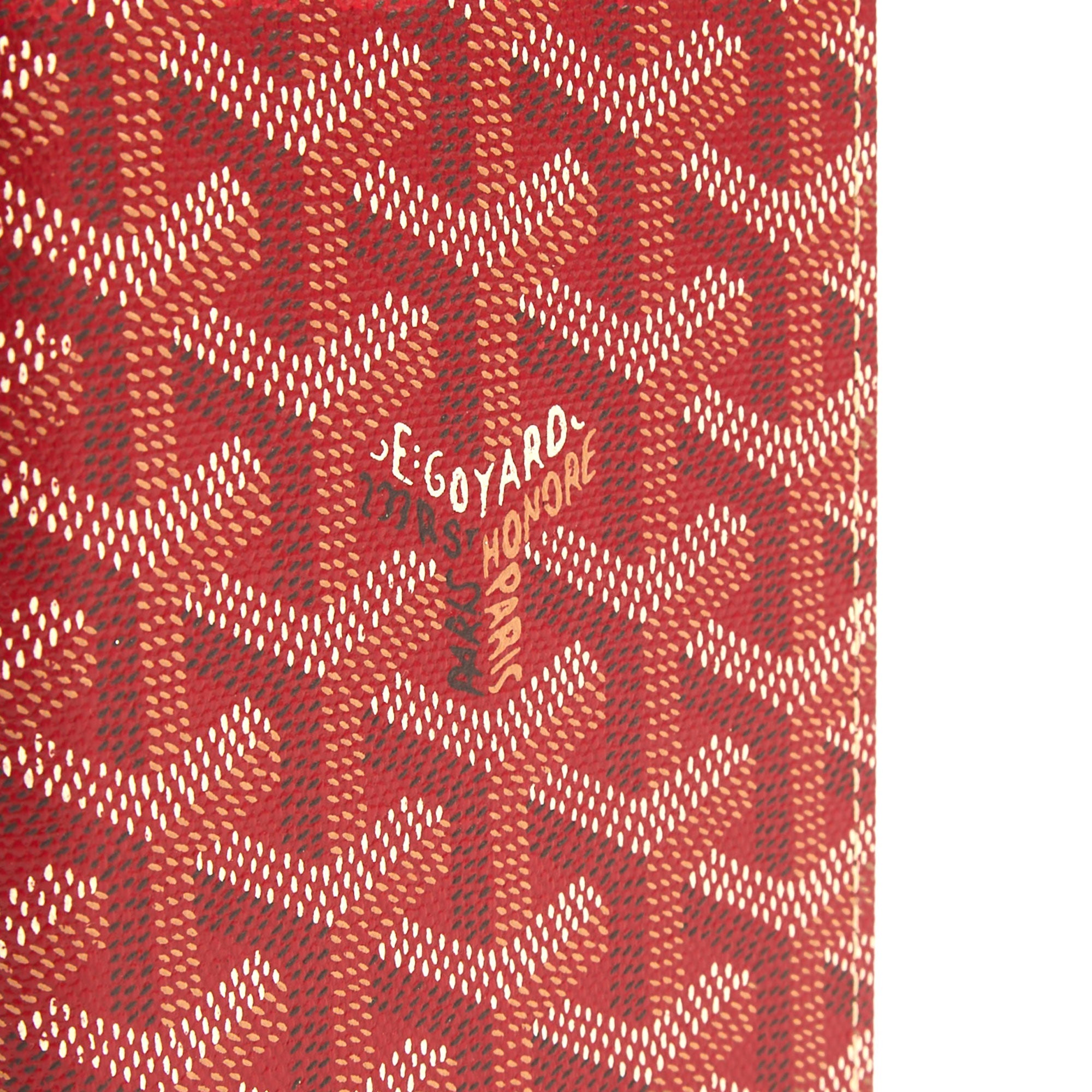 Goyard Wallet Saint Pierre in Red, Leather — Alternate View 12