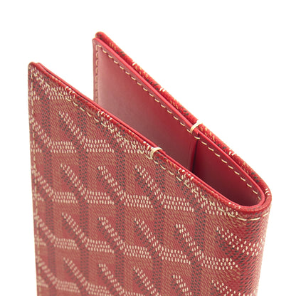 Goyard Wallet Saint Pierre in Red, Leather — Alternate View 11