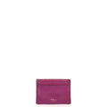Mulberry Card Holder Card Holder in Purple, Leather — Front View
