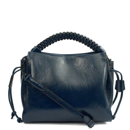 Mulberry Cross Body Iris - Small in Navy, Crinkle Patent — Alternate View 15