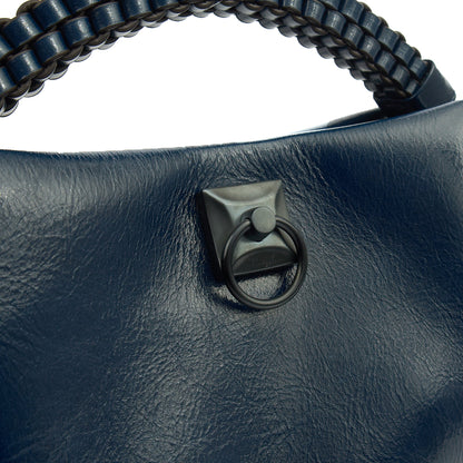 Mulberry Cross Body Iris - Small in Navy, Crinkle Patent — Alternate View 12