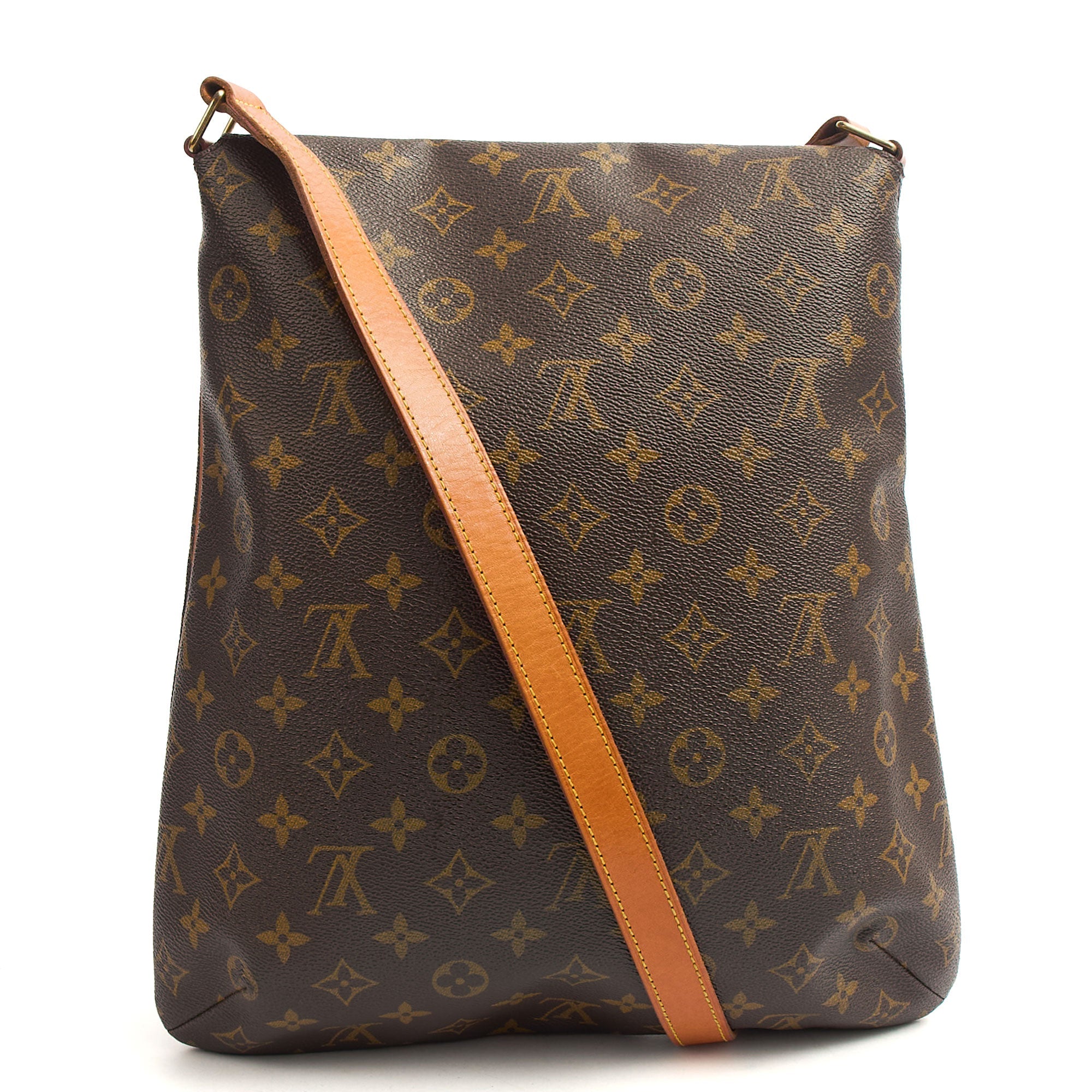 Louis Vuitton Shoulder Bag Musette Salsa PM in Monogram, Canvas — Back View