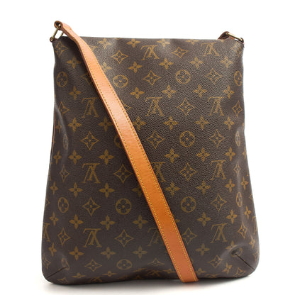 Louis Vuitton Shoulder Bag Musette Salsa PM in Monogram, Canvas — Back View