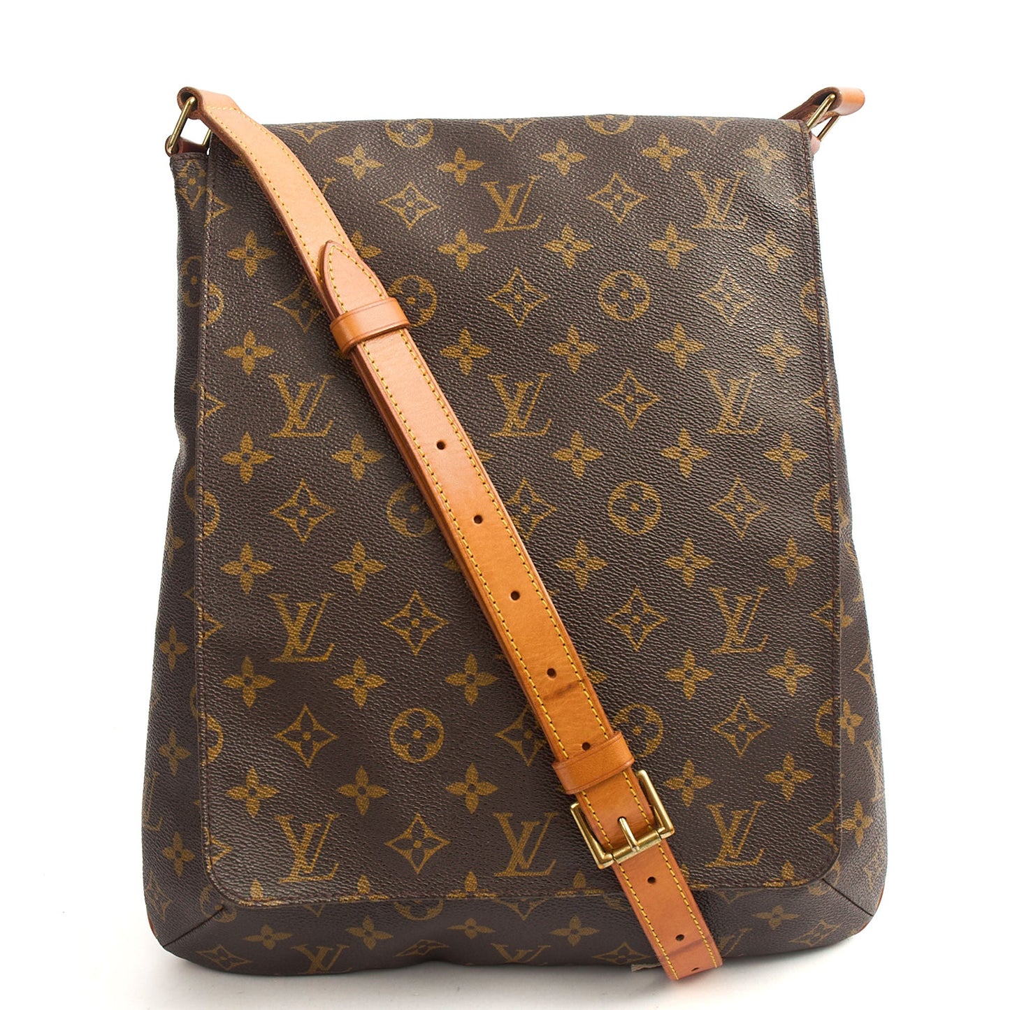 Louis Vuitton Shoulder Bag Musette Salsa PM in Monogram, Canvas — Front View