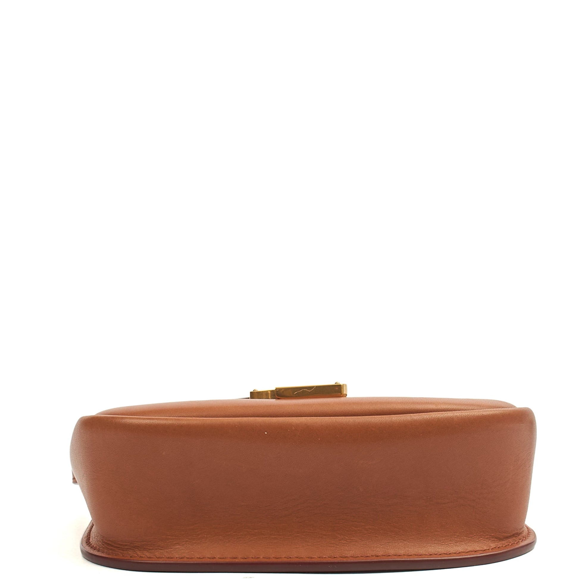 Saint Laurent Cross Body Kaia Satchel - Small in Brown, Leather — Alternate View 10