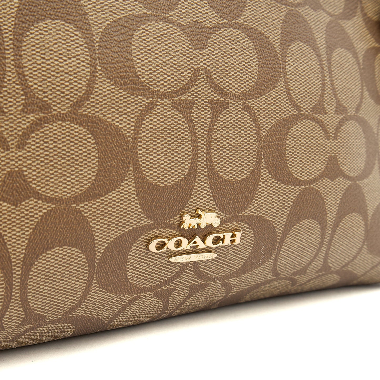 Coach Cross Body Signature Crossbody in Brown, Leather — Alternate View 12