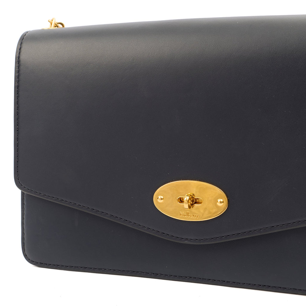 Mulberry Shoulder Bag Darley in Blue, Leather — Alternate View 18