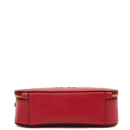 Prada Top Handle Crossbody in Red, Calfskin — Alternate View 12