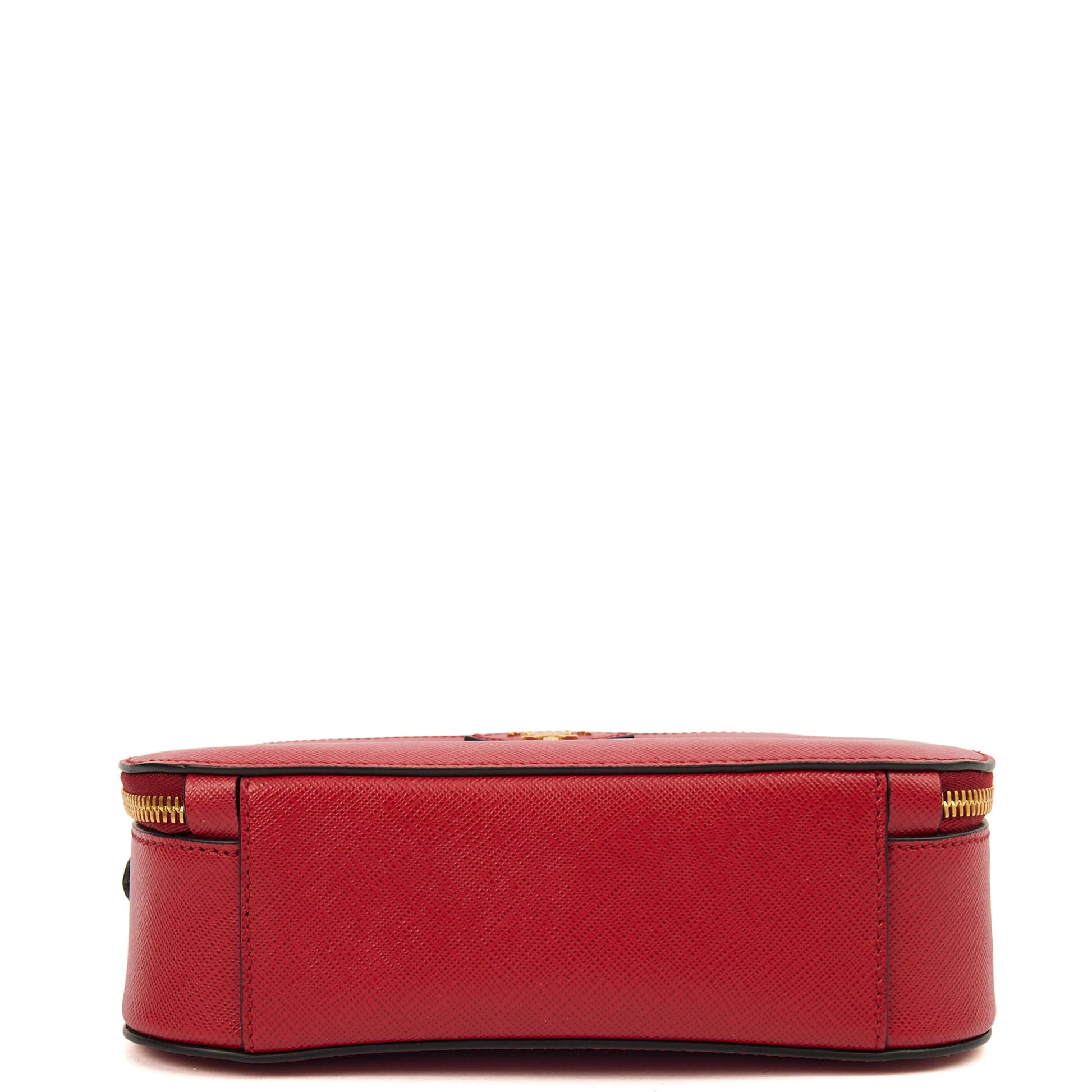 Prada Top Handle Crossbody in Red, Calfskin — Alternate View 19