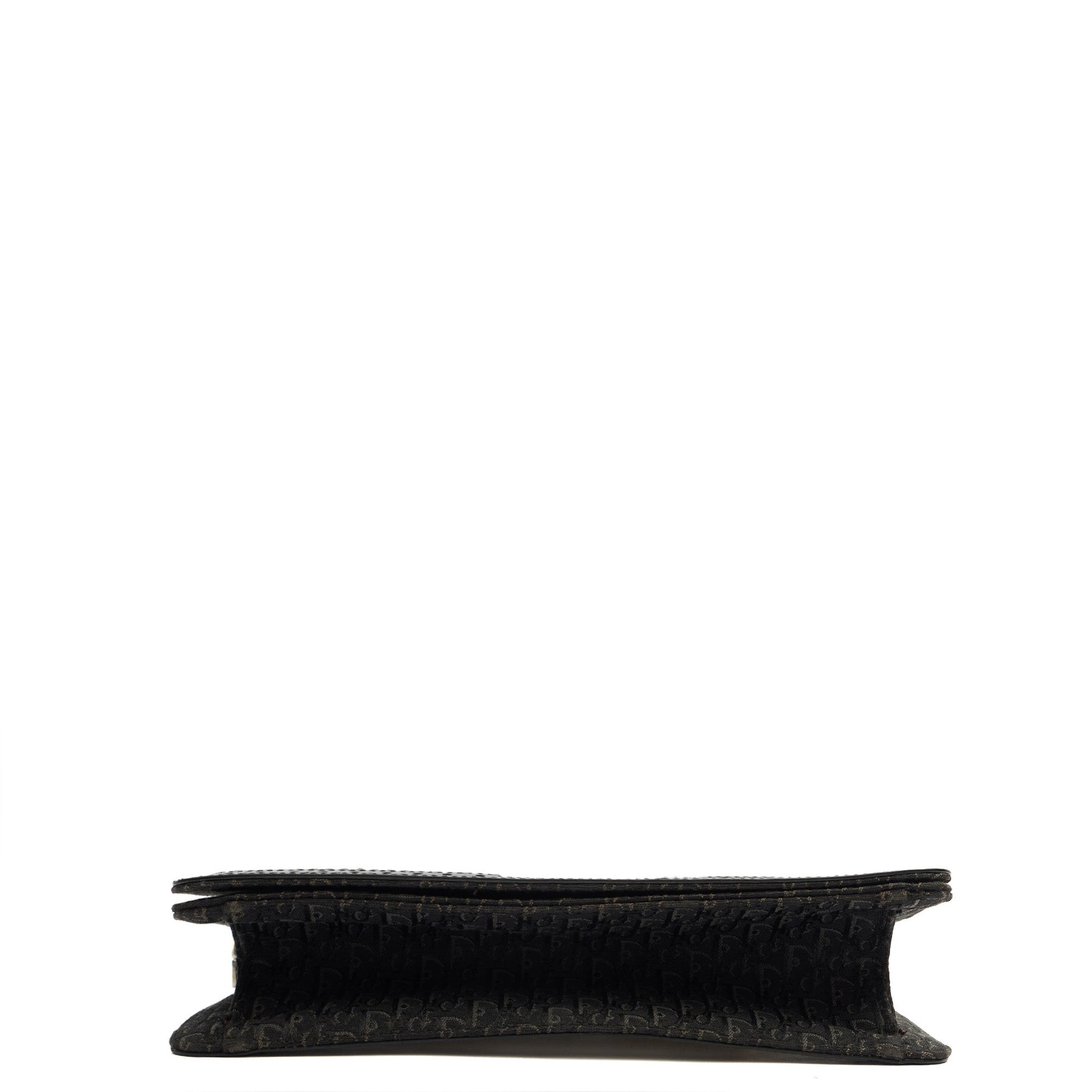 Christian Dior Trick Shoulder Bag in White, Leather — Detail View