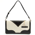 Christian Dior Trick Shoulder Bag in White, Leather — Front View
