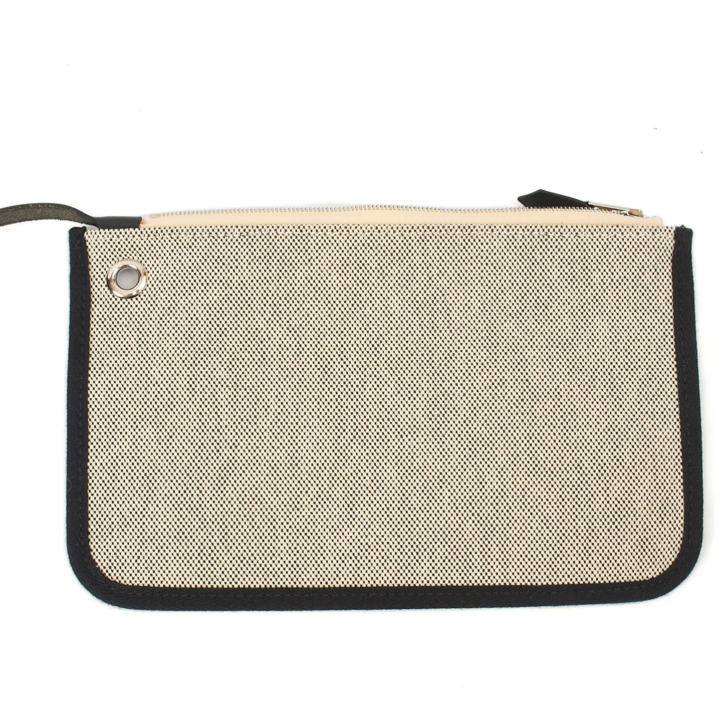 Hermes Tote Herbag Zip 31 in Black, Fabric — Alternate View 10