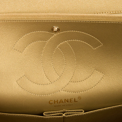Chanel Shoulder Bag 2.55 Reissue - Medium in Metallic, Fabric — Alternate View 14