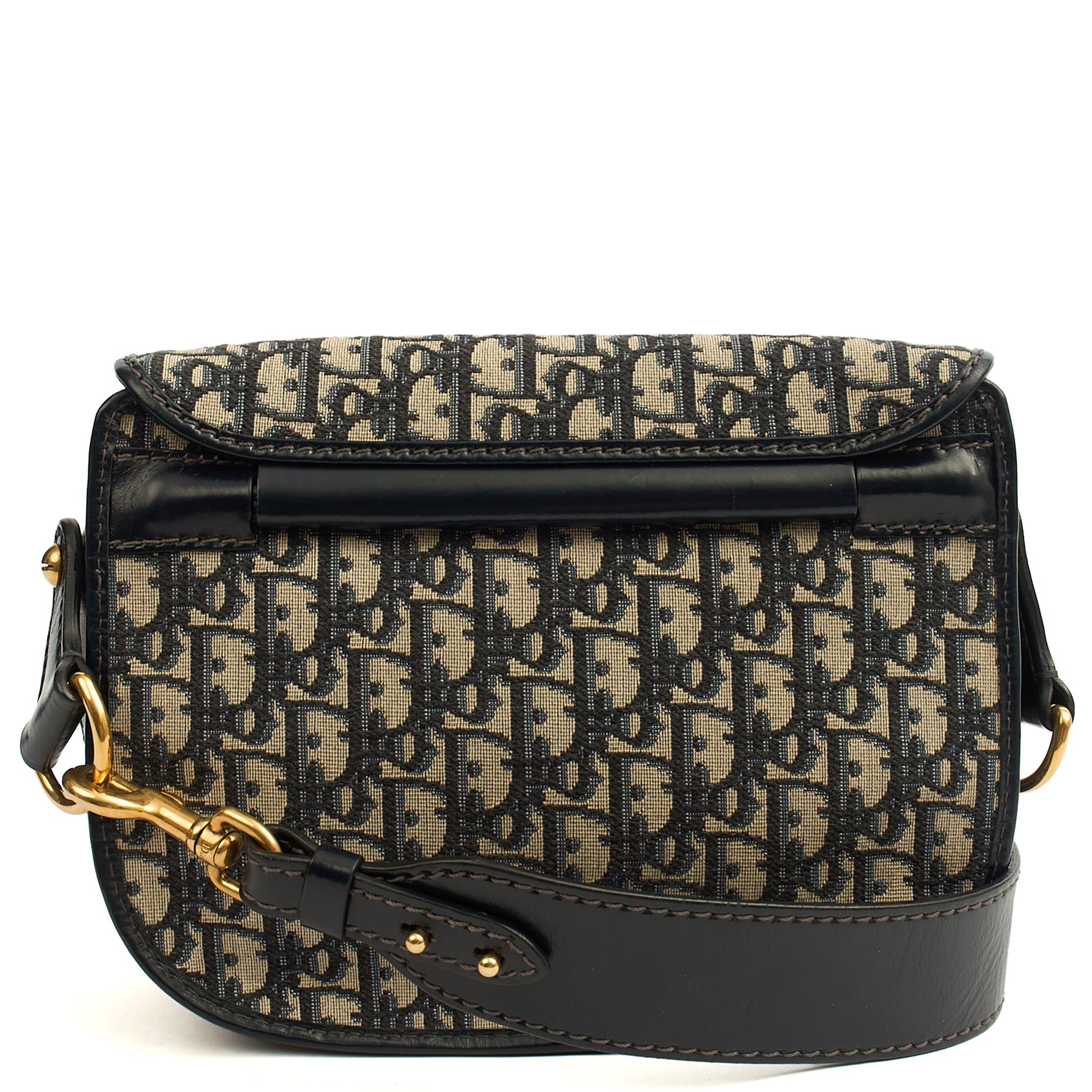 Christian Dior Cross Body Bobby- East West  in Blue, Fabric — Top View