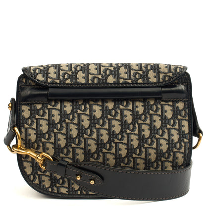 Christian Dior Cross Body Bobby- East West  in Blue, Fabric — Top View