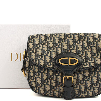 Christian Dior Cross Body Bobby- East West  in Blue, Fabric — Lifestyle View