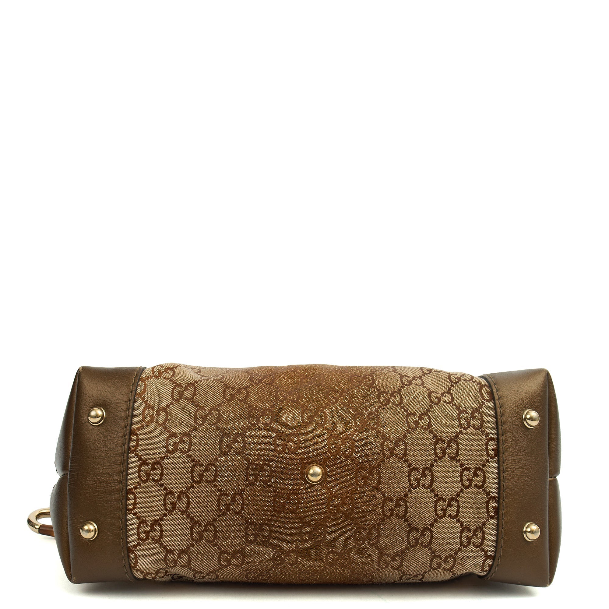 Gucci Tote Shoulder Bag in GG Supreme, GG Canvas — Top View