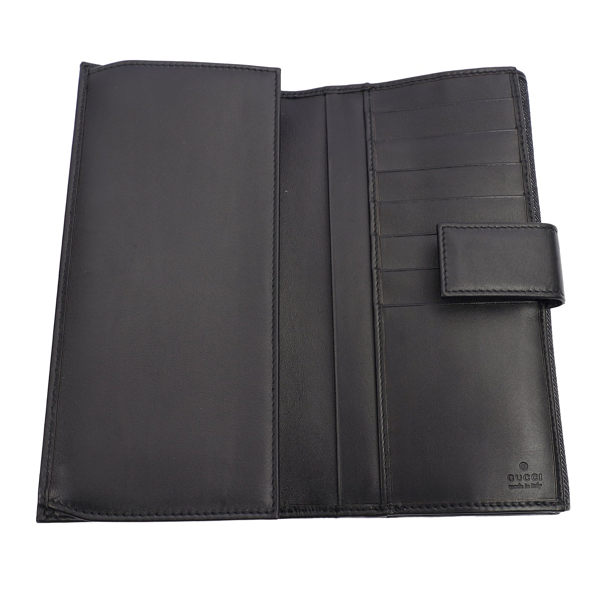 Gucci Wallet Wallet in Black, Canvas — Alternate View 12