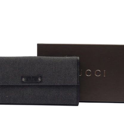 Gucci Wallet Wallet in Black, Canvas — Lifestyle View