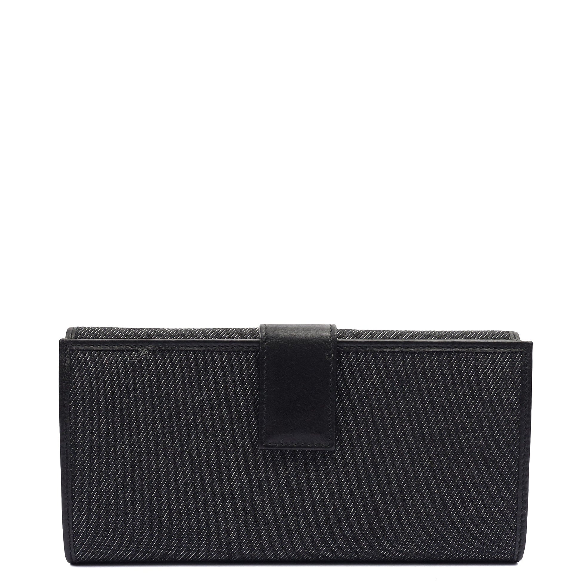 Gucci Wallet Wallet in Black, Canvas — Back View