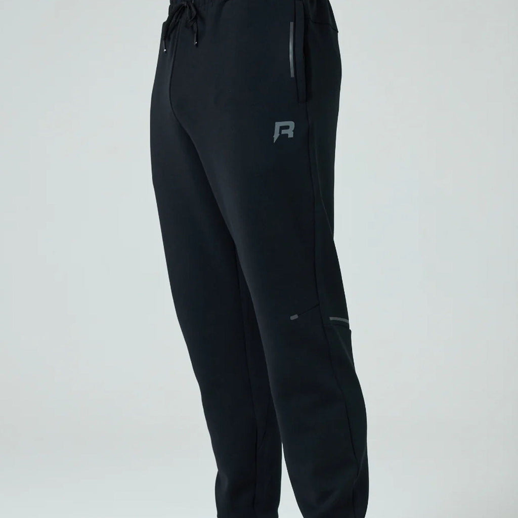 Reprimo Motion Joggers 'Black' — XXS — Front View