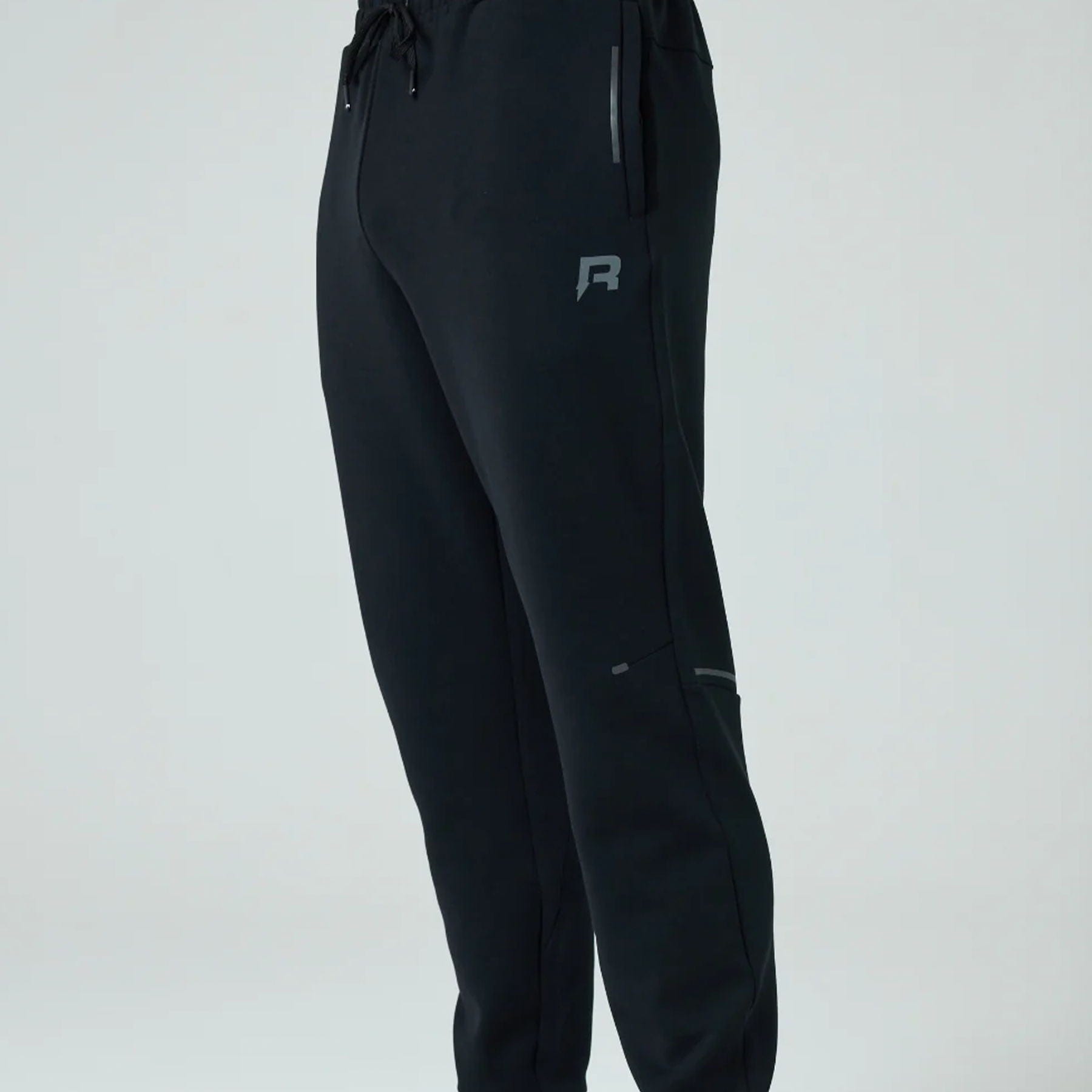 Reprimo Motion Joggers 'Black' — XXS — Front View