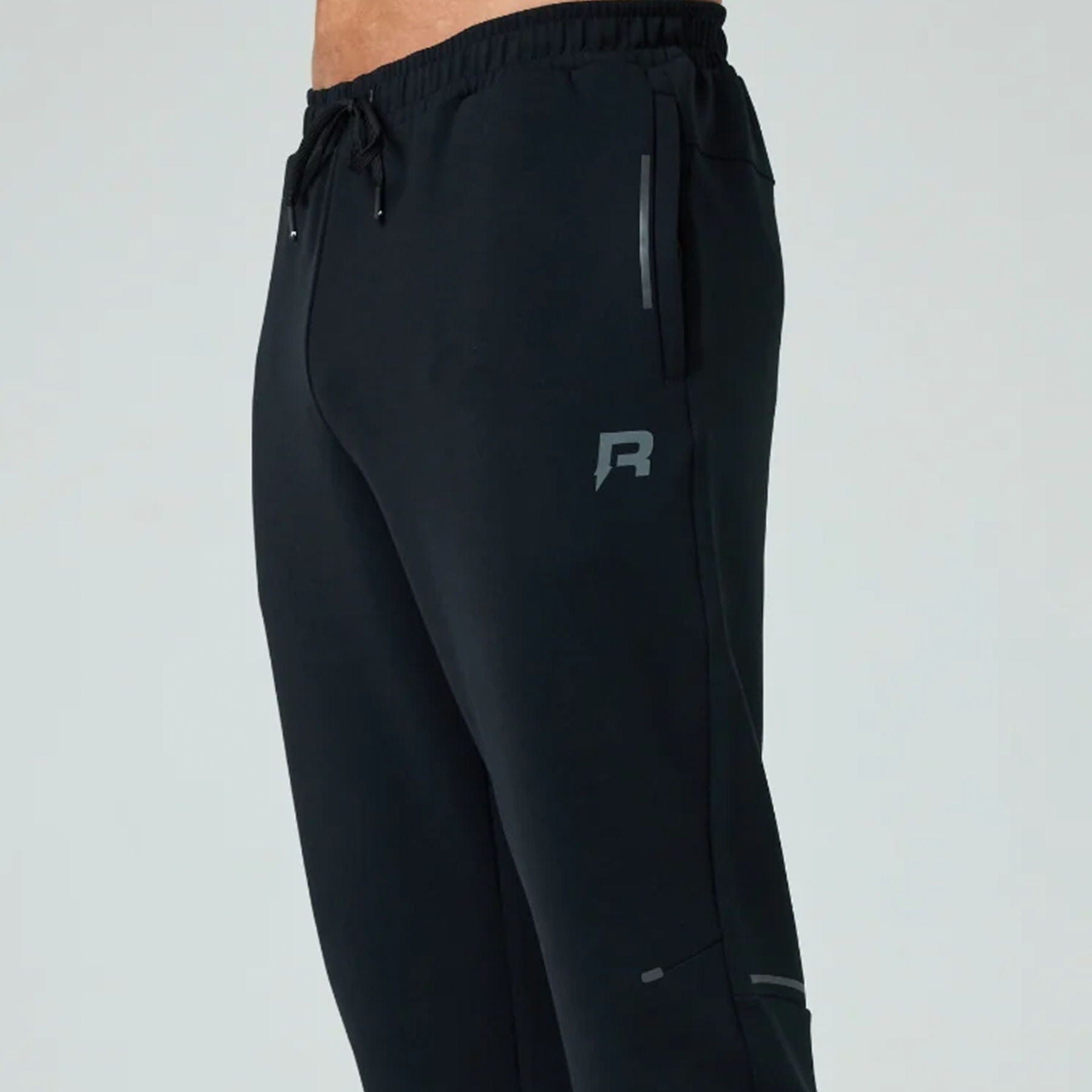 Reprimo Motion Joggers 'Black' — XXS — Back View