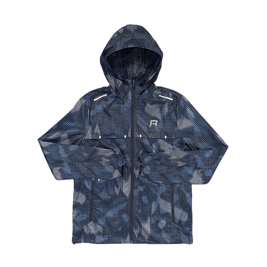 Reprimo Tide Windbreaker Jacket 'Navy' — XXS — Side View