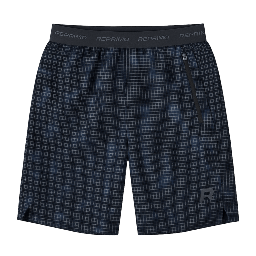Reprimo Tide Shorts 'Navy' — XXS — Top View
