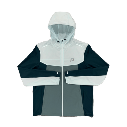 Reprimo Flight Windbreaker Jacket 'Dark Forest Mint' — XXS — Side View